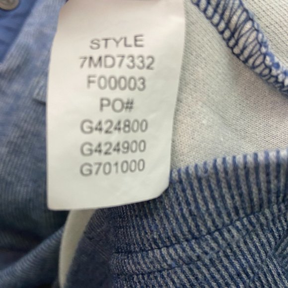 Men's Blue Button-Up Shirt - Picture 9 of 9